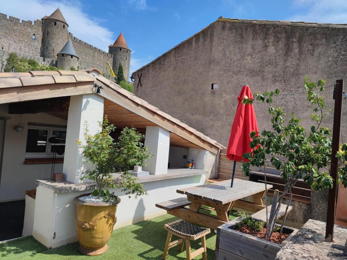 カルカソンヌ La Terrasse Du Temps Jadisヴィラ エクステリア 写真